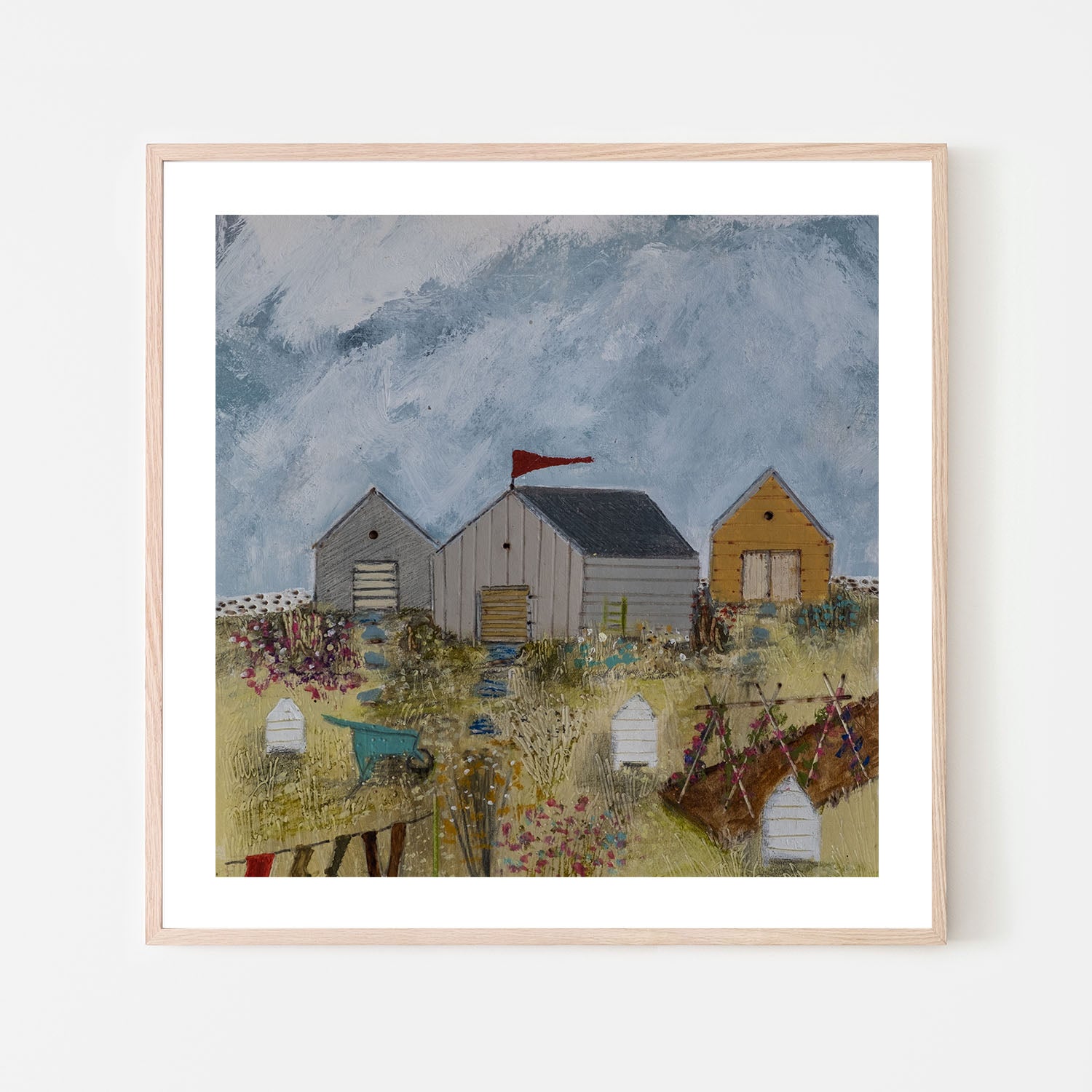 wall-art-print-canvas-poster-framed-Gardeners Washday , By Louise O’Hara-6