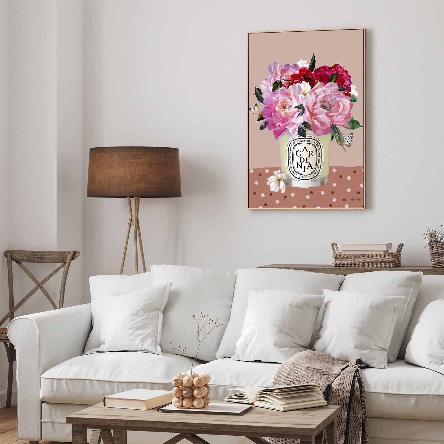 wall-art-print-canvas-poster-framed-Gardenia-7