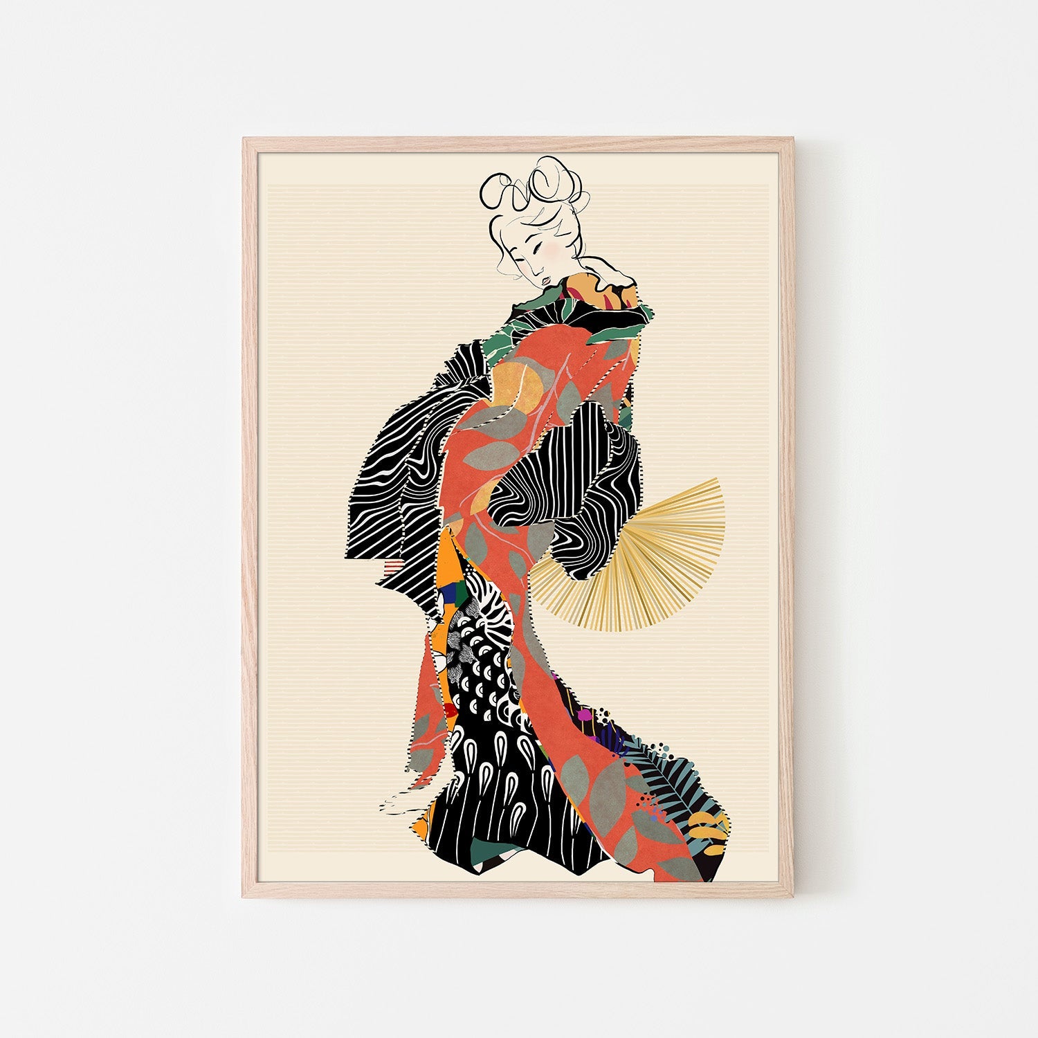 wall-art-print-canvas-poster-framed-Geisha-6