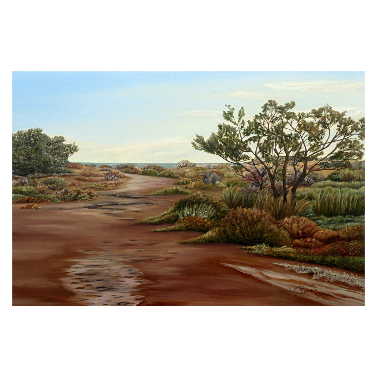 wall-art-print-canvas-poster-framed-Genoveses' Walk , By Angeles M. Pomata-1