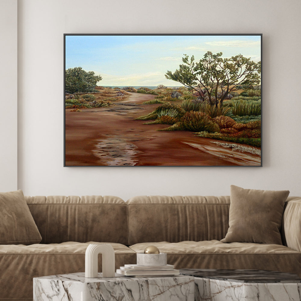 wall-art-print-canvas-poster-framed-Genoveses' Walk , By Angeles M. Pomata-2