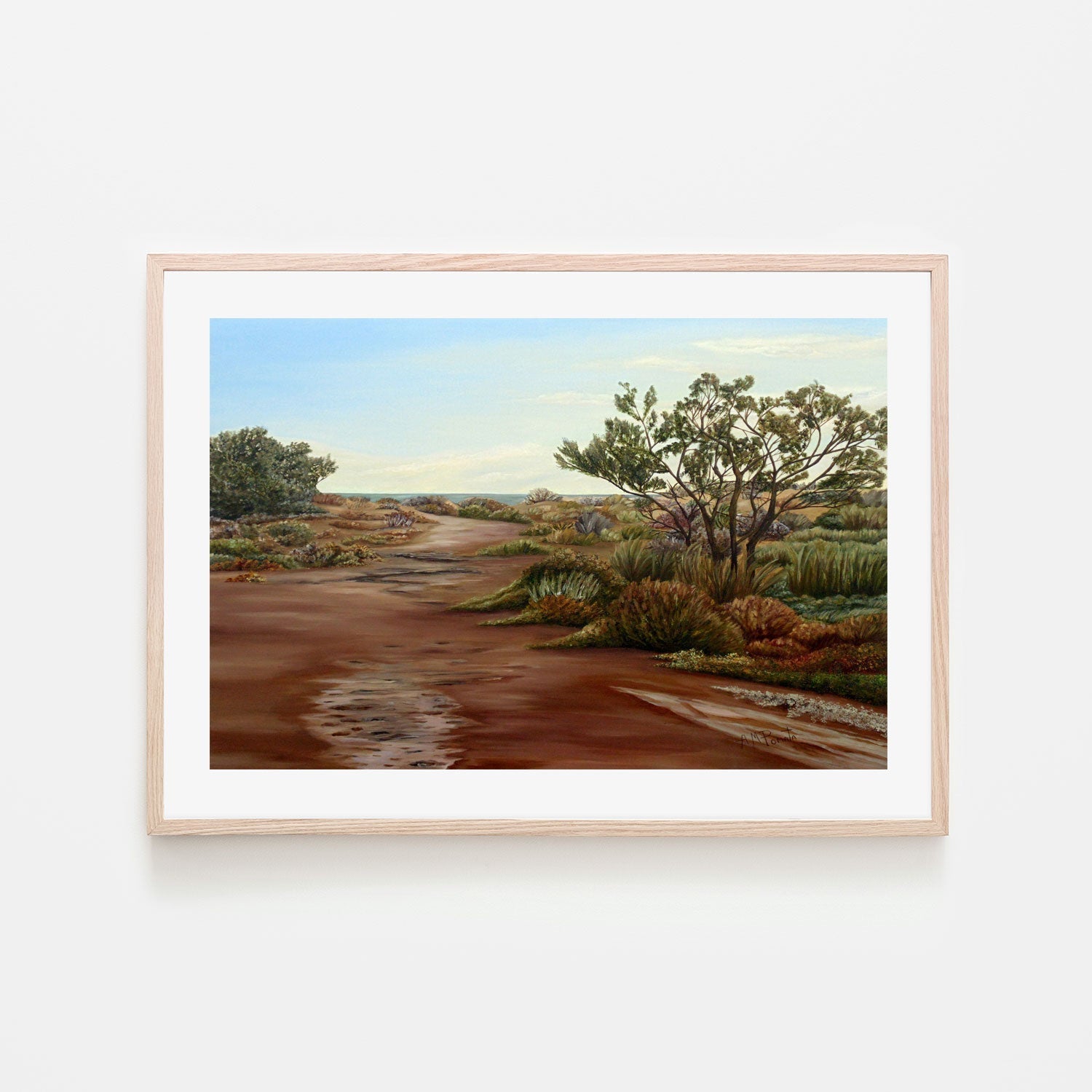 wall-art-print-canvas-poster-framed-Genoveses' Walk , By Angeles M. Pomata-6