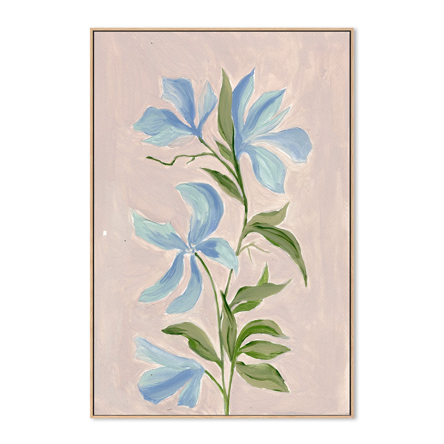 wall-art-print-canvas-poster-framed-Gentle Blossoms, Style A , By Nikita Jariwala-GIOIA-WALL-ART