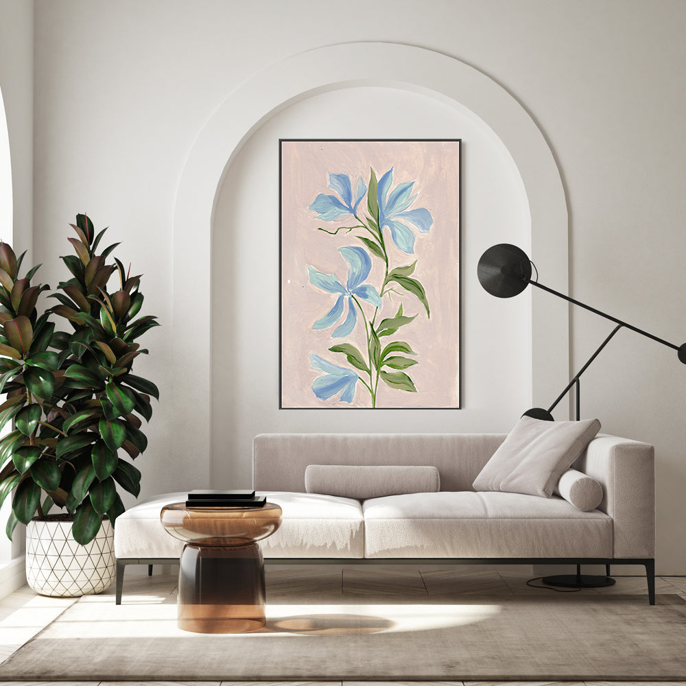 wall-art-print-canvas-poster-framed-Gentle Blossoms, Style A , By Nikita Jariwala-GIOIA-WALL-ART