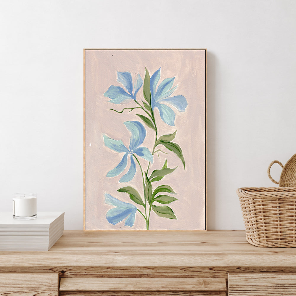 wall-art-print-canvas-poster-framed-Gentle Blossoms, Style A , By Nikita Jariwala-GIOIA-WALL-ART