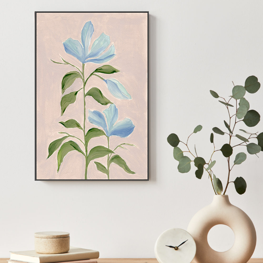 wall-art-print-canvas-poster-framed-Gentle Blossoms, Style B , By Nikita Jariwala-GIOIA-WALL-ART