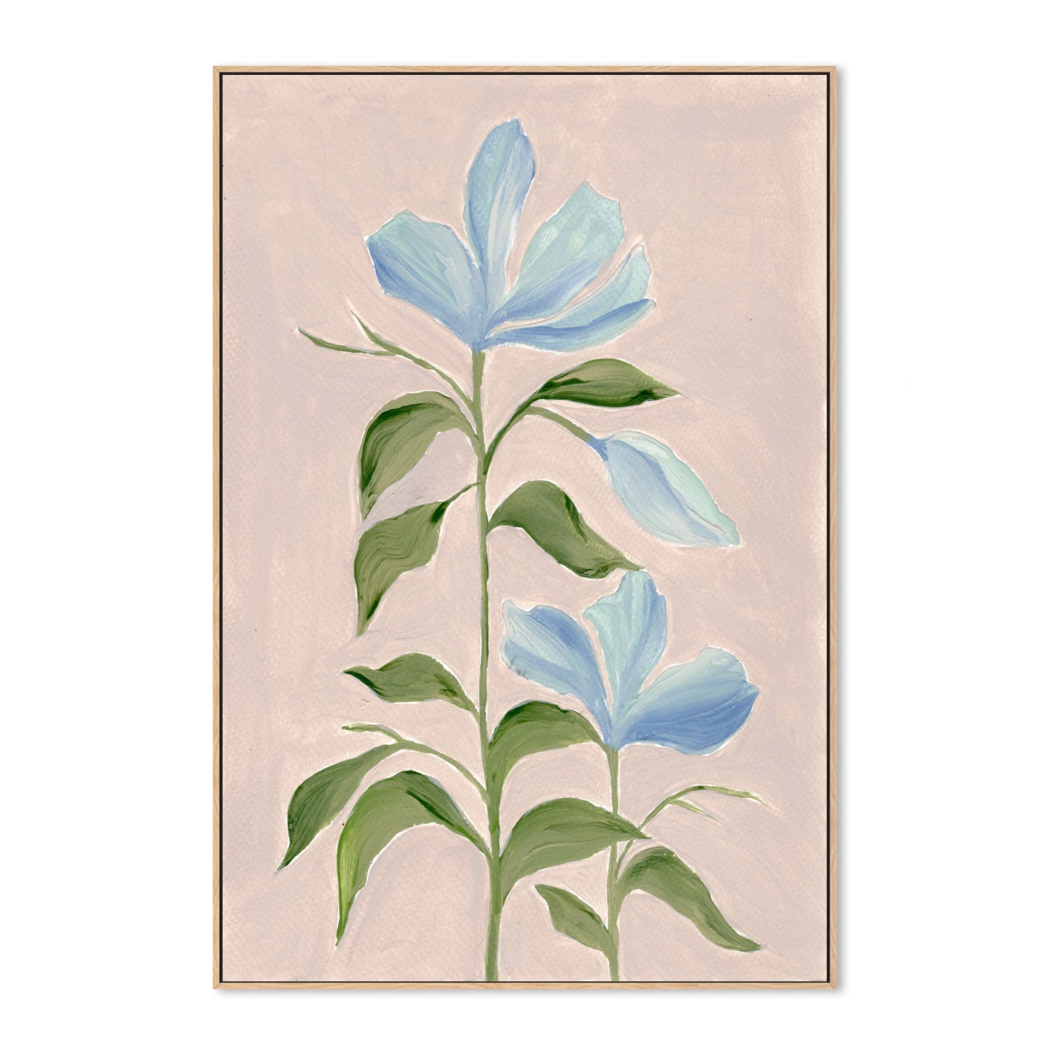 wall-art-print-canvas-poster-framed-Gentle Blossoms, Style B , By Nikita Jariwala-GIOIA-WALL-ART