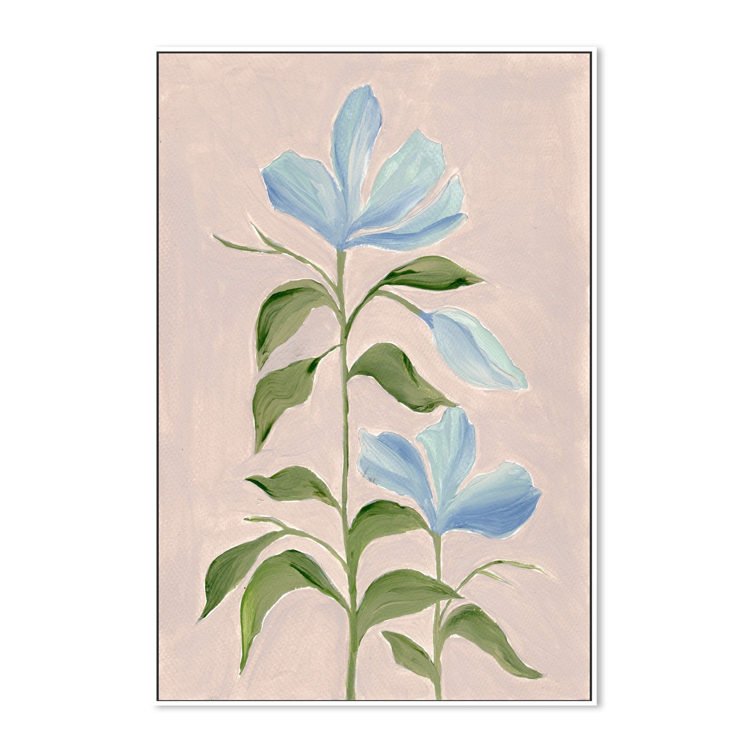 wall-art-print-canvas-poster-framed-Gentle Blossoms, Style B , By Nikita Jariwala-GIOIA-WALL-ART