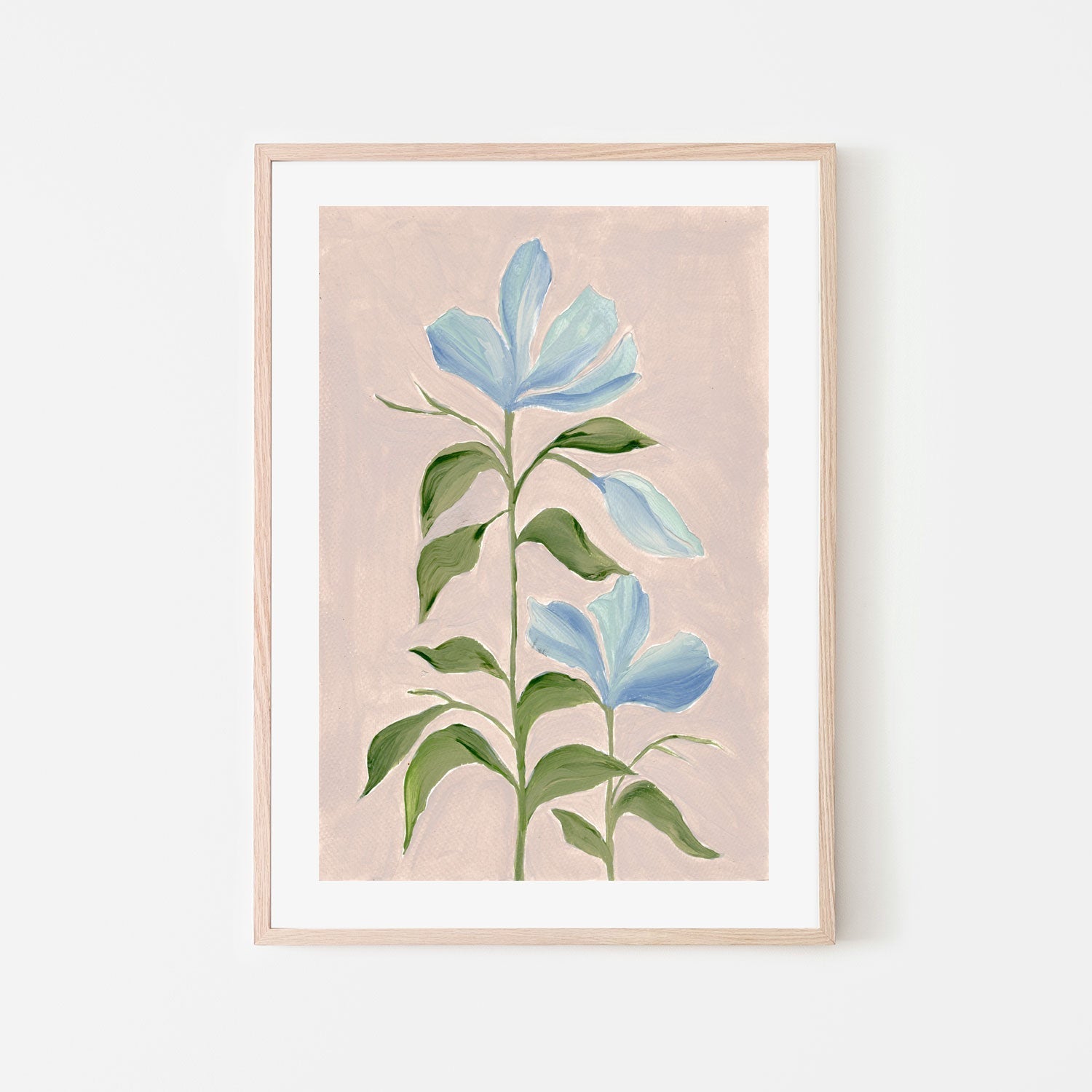 wall-art-print-canvas-poster-framed-Gentle Blossoms, Style B , By Nikita Jariwala-GIOIA-WALL-ART
