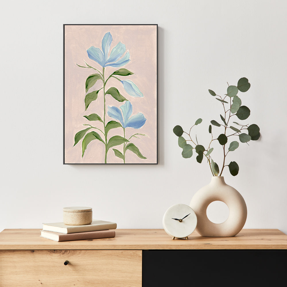 wall-art-print-canvas-poster-framed-Gentle Blossoms, Style B , By Nikita Jariwala-GIOIA-WALL-ART