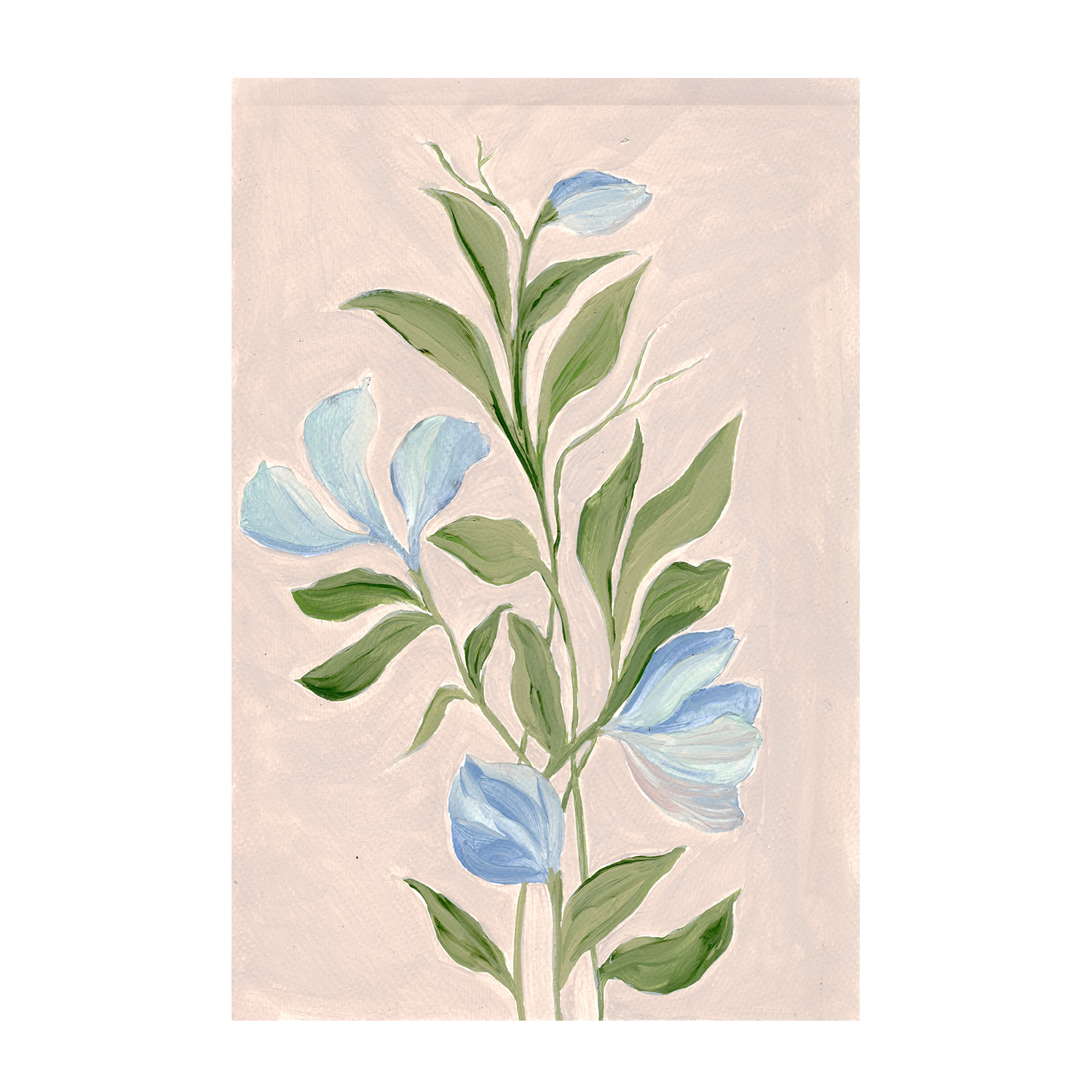 wall-art-print-canvas-poster-framed-Gentle Blossoms, Style C , By Nikita Jariwala-GIOIA-WALL-ART