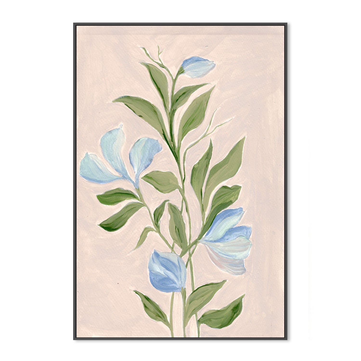 wall-art-print-canvas-poster-framed-Gentle Blossoms, Style C , By Nikita Jariwala-GIOIA-WALL-ART