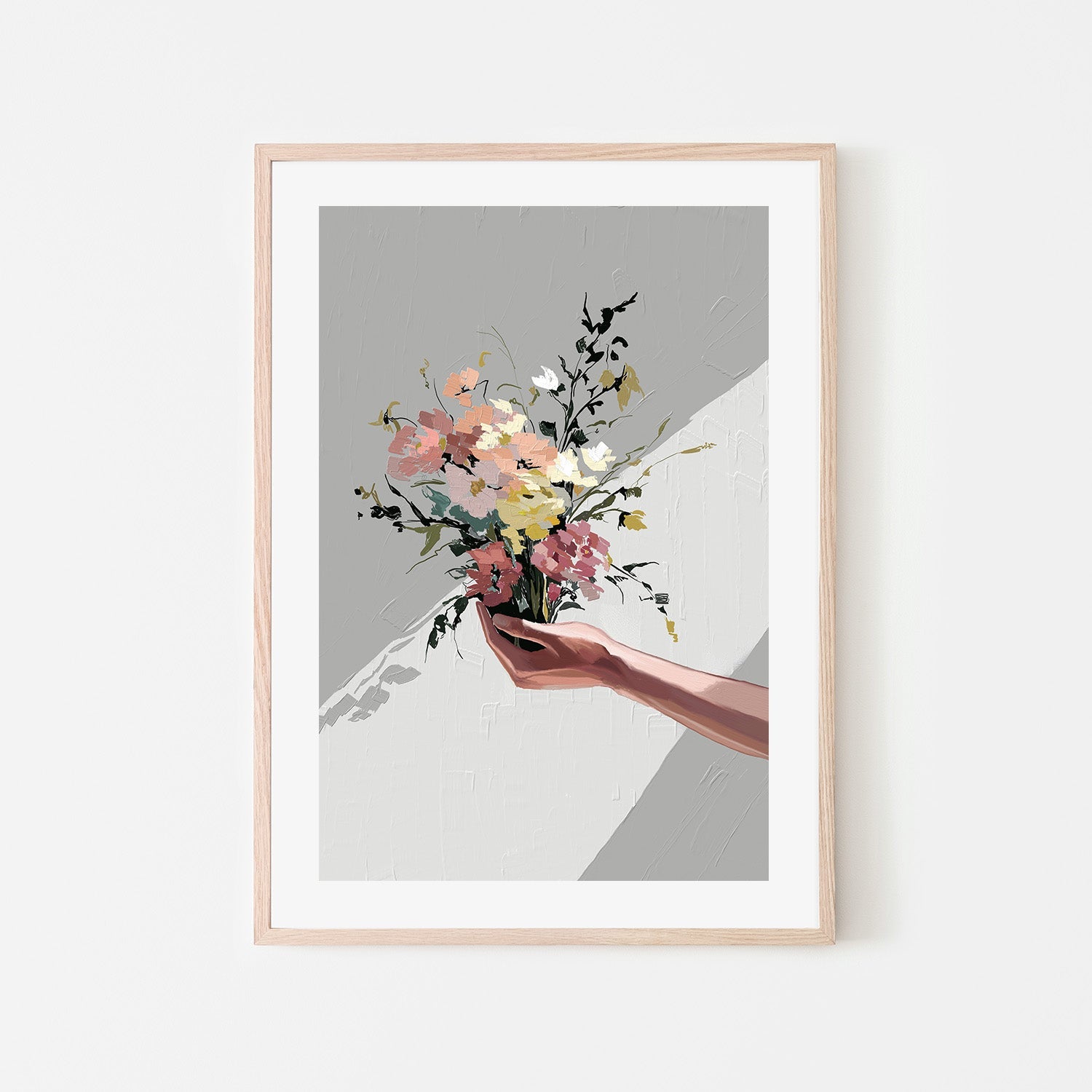 wall-art-print-canvas-poster-framed-Gentle Bunch , By Jenna Alheit-6