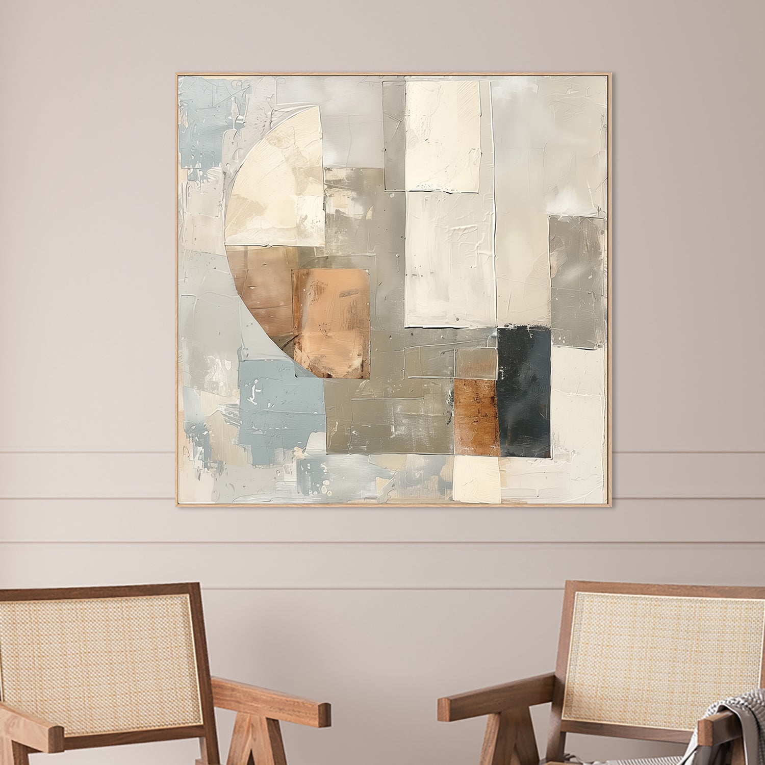 wall-art-print-canvas-poster-framed-Geometric Harmony-2