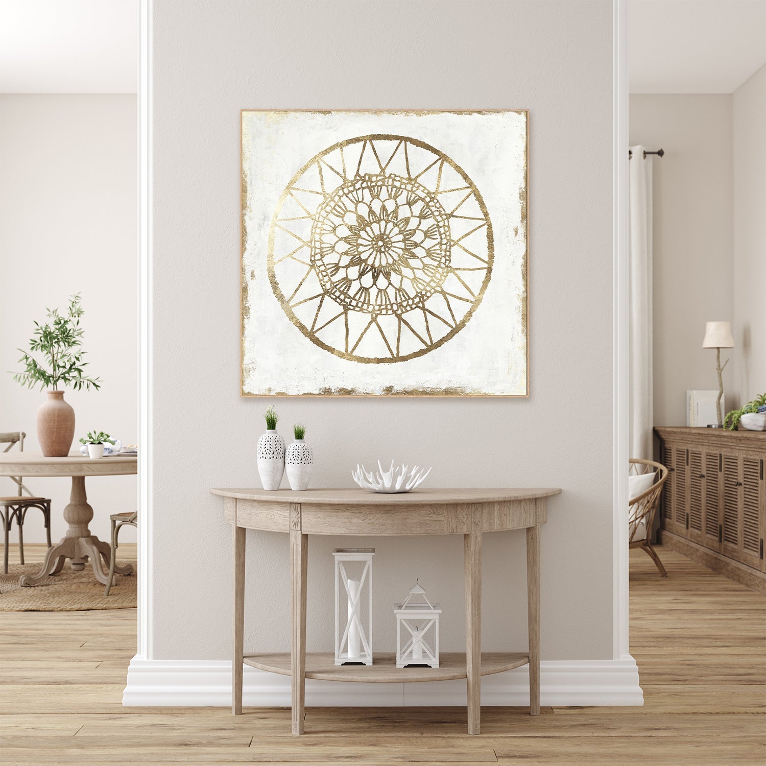 wall-art-print-canvas-poster-framed-Gilded Star , By Tom Reeves-7
