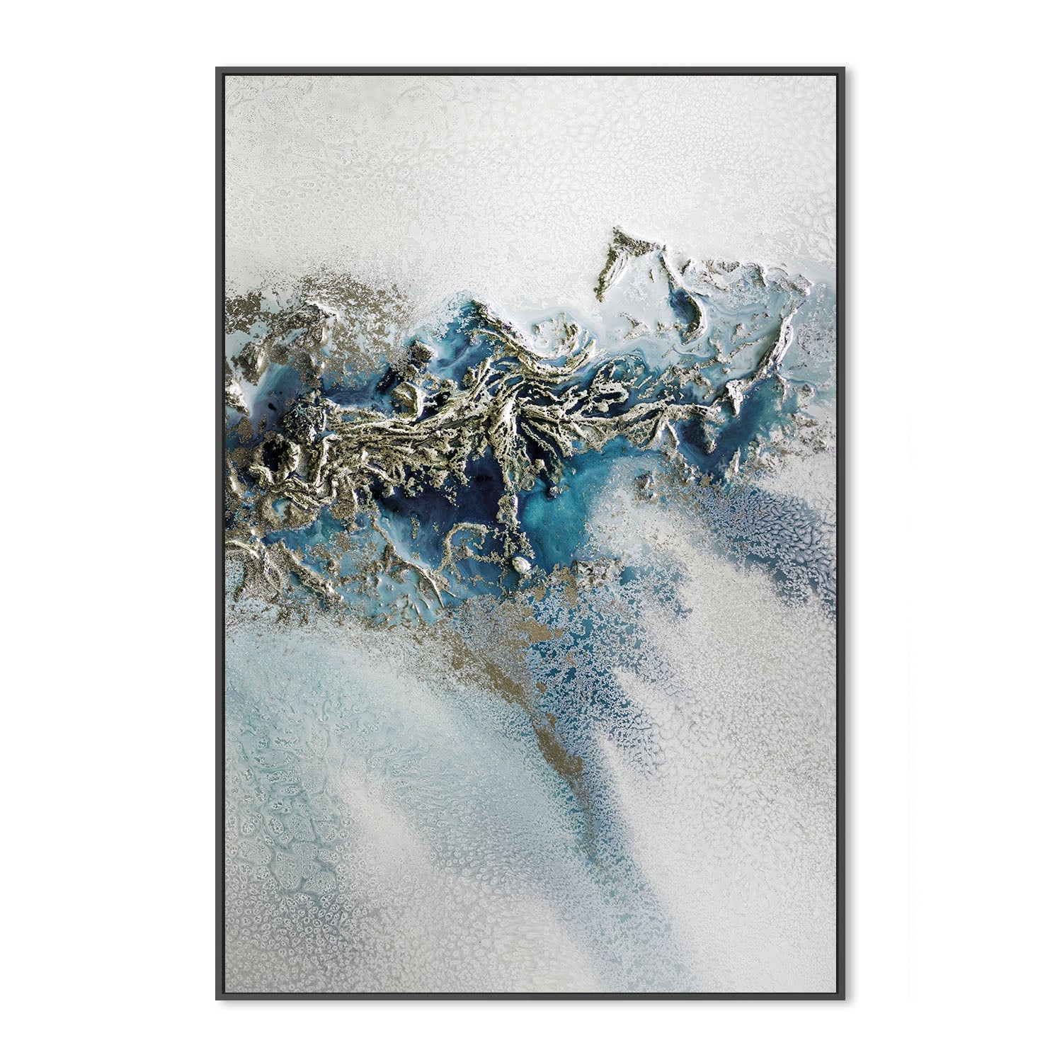 wall-art-print-canvas-poster-framed-Gilded Weave, Style A , By Petra Meikle-3