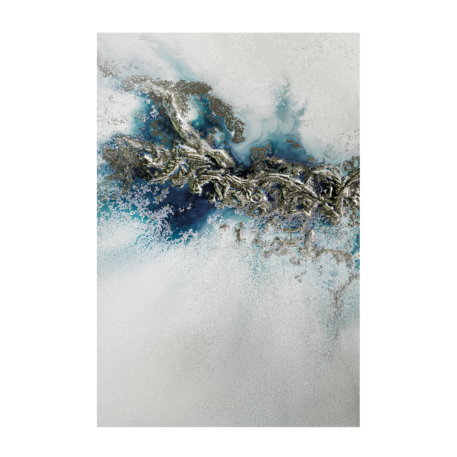 wall-art-print-canvas-poster-framed-Gilded Weave, Style B , By Petra Meikle-1