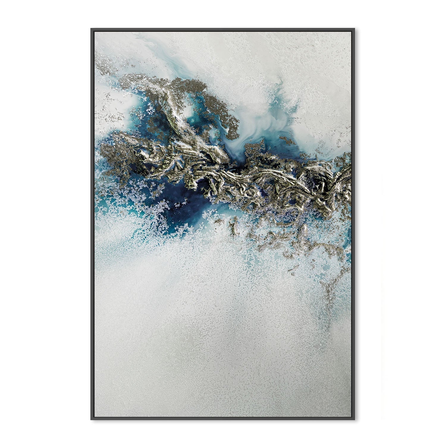 wall-art-print-canvas-poster-framed-Gilded Weave, Style B , By Petra Meikle-3