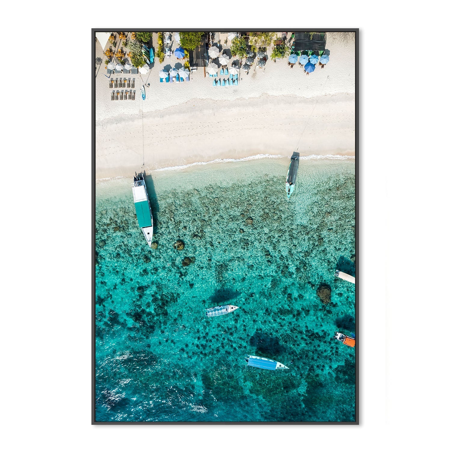 wall-art-print-canvas-poster-framed-Gili Trawangan, Style A, Indonesia , By Maddison Harris-3