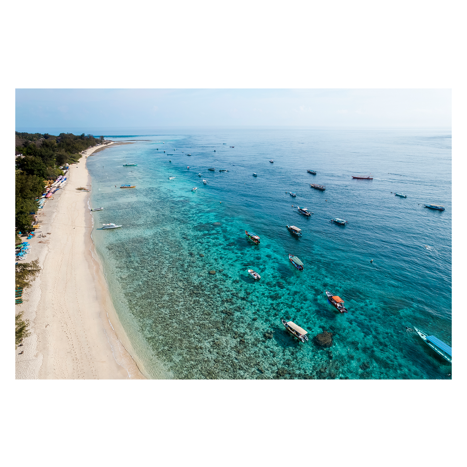 wall-art-print-canvas-poster-framed-Gili Trawangan, Style B, Indonesia , By Maddison Harris-1