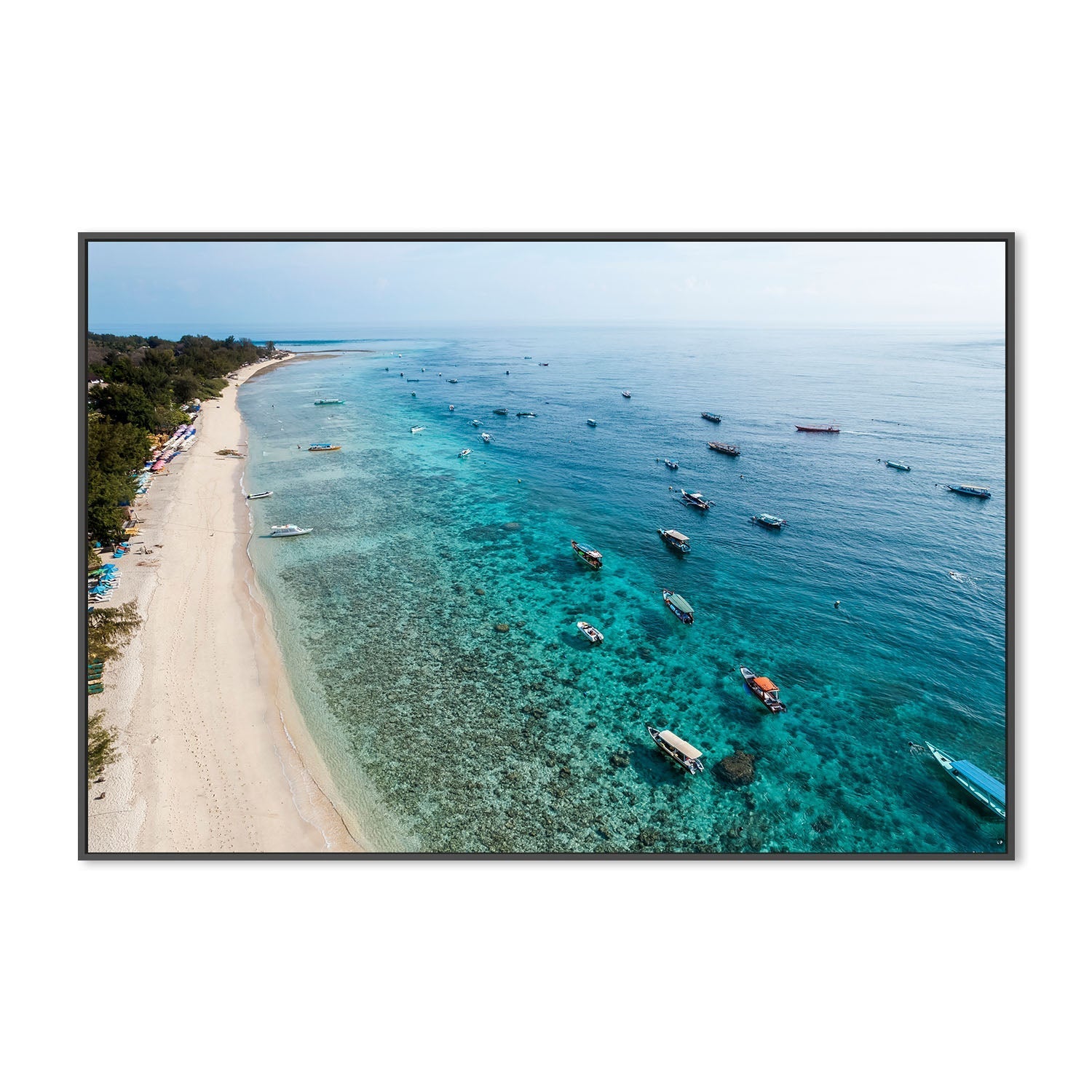 wall-art-print-canvas-poster-framed-Gili Trawangan, Style B, Indonesia , By Maddison Harris-3