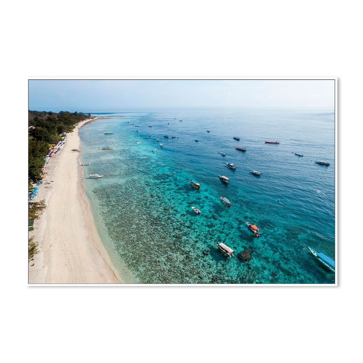 wall-art-print-canvas-poster-framed-Gili Trawangan, Style B, Indonesia , By Maddison Harris-5