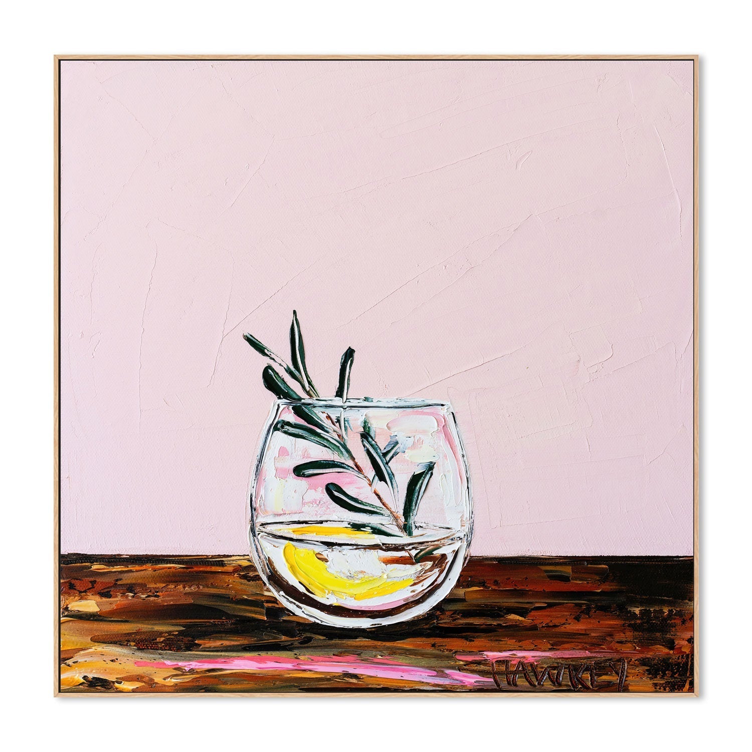 wall-art-print-canvas-poster-framed-Gin And Pink Master , By Angela Hawkey-4