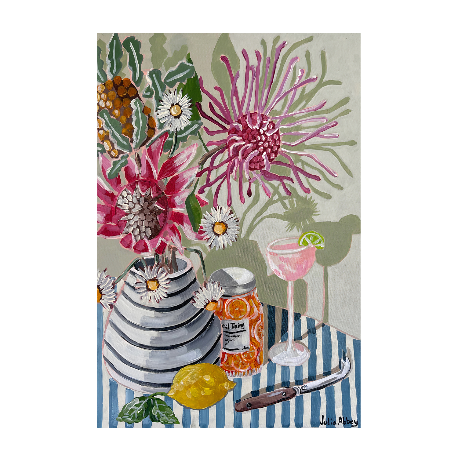 wall-art-print-canvas-poster-framed-Gin Time , By Julia Abbey-1