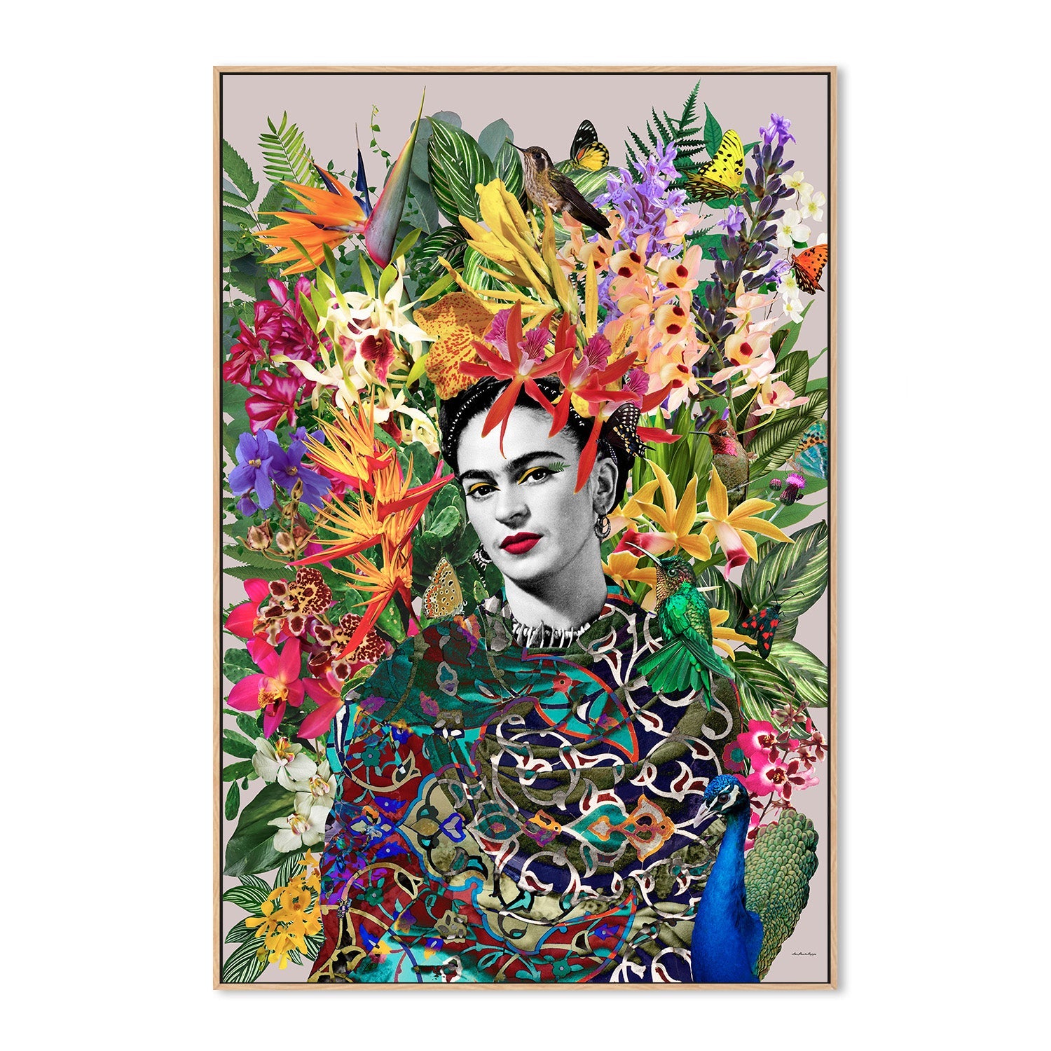 wall-art-print-canvas-poster-framed-Gipsy Frida-4