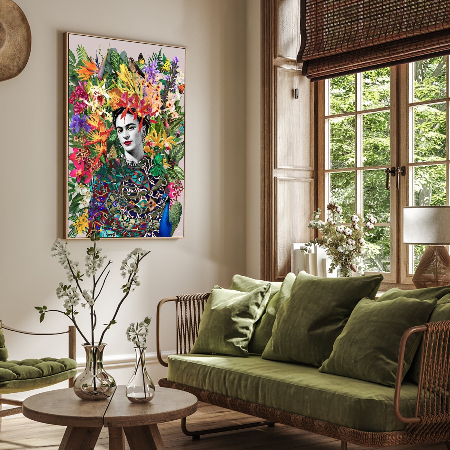 wall-art-print-canvas-poster-framed-Gipsy Frida-7