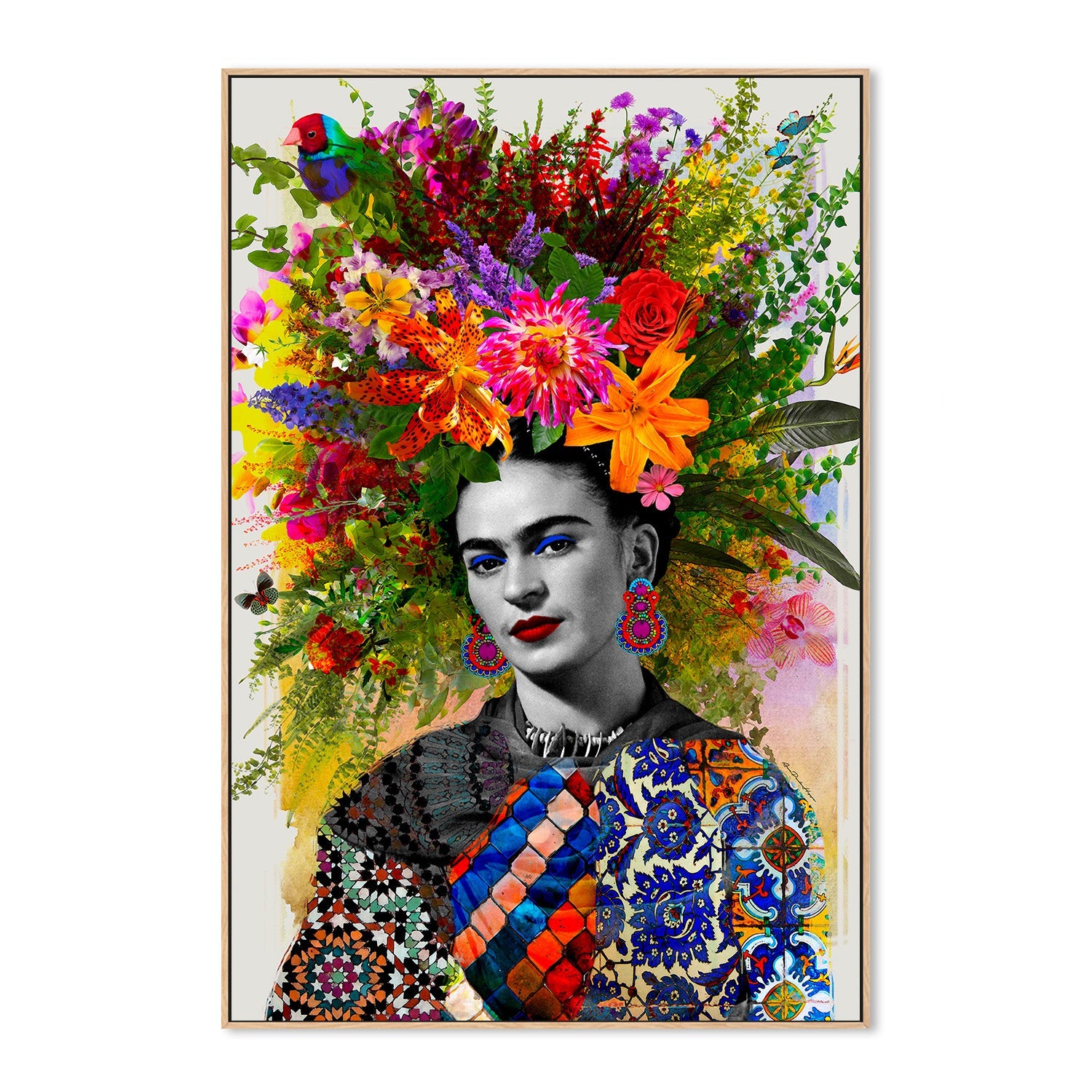 wall-art-print-canvas-poster-framed-Gitana Frida-4