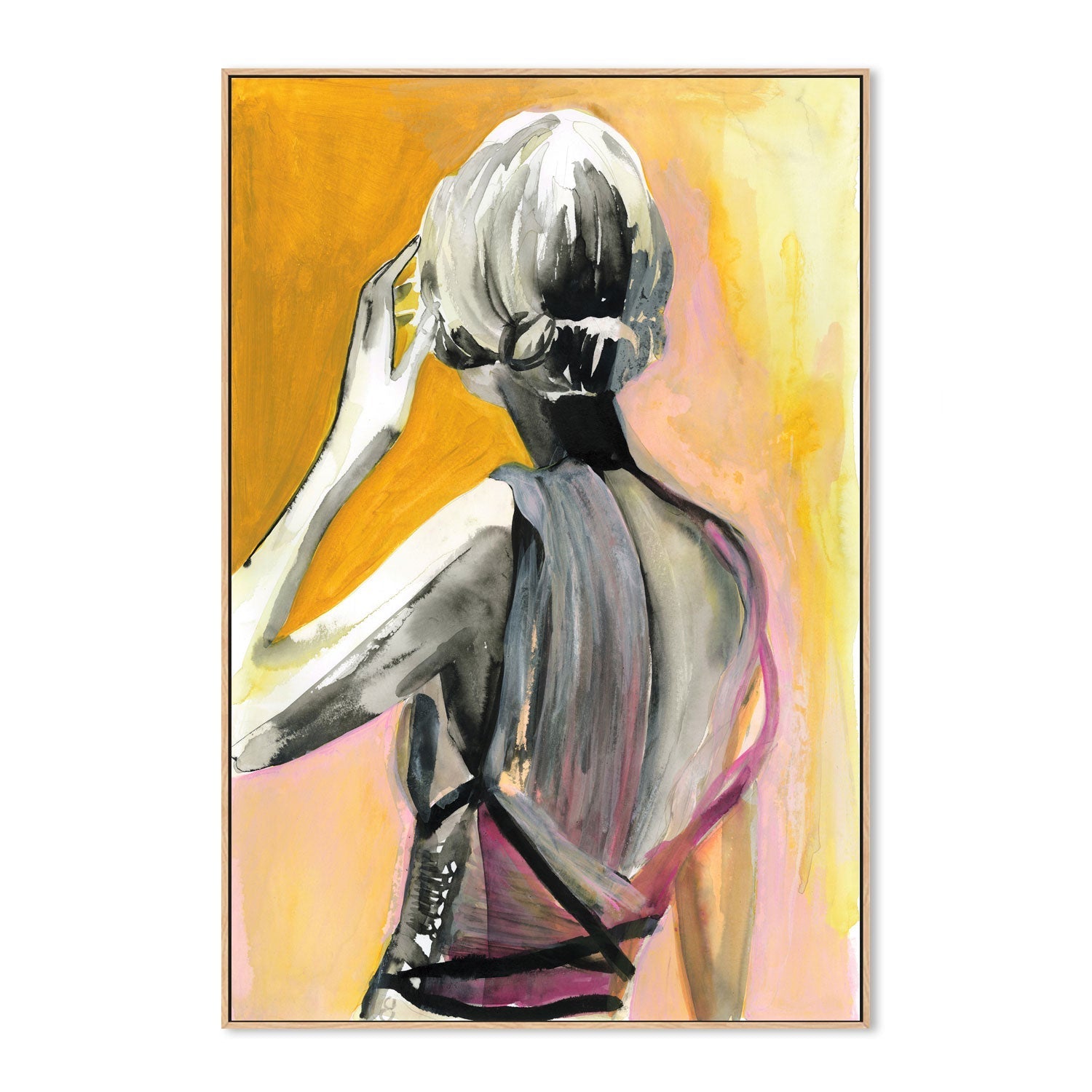 wall-art-print-canvas-poster-framed-Giver her Just A Second , By Victoria Verbaan-4