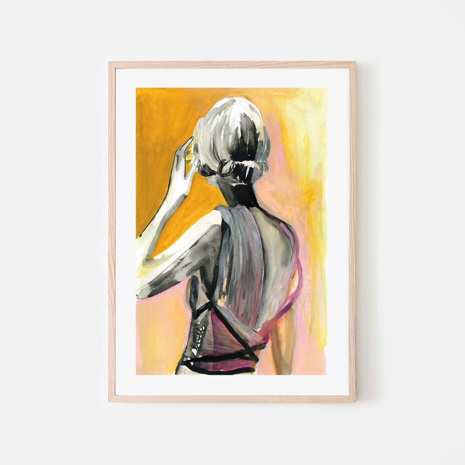 wall-art-print-canvas-poster-framed-Giver her Just A Second , By Victoria Verbaan-6