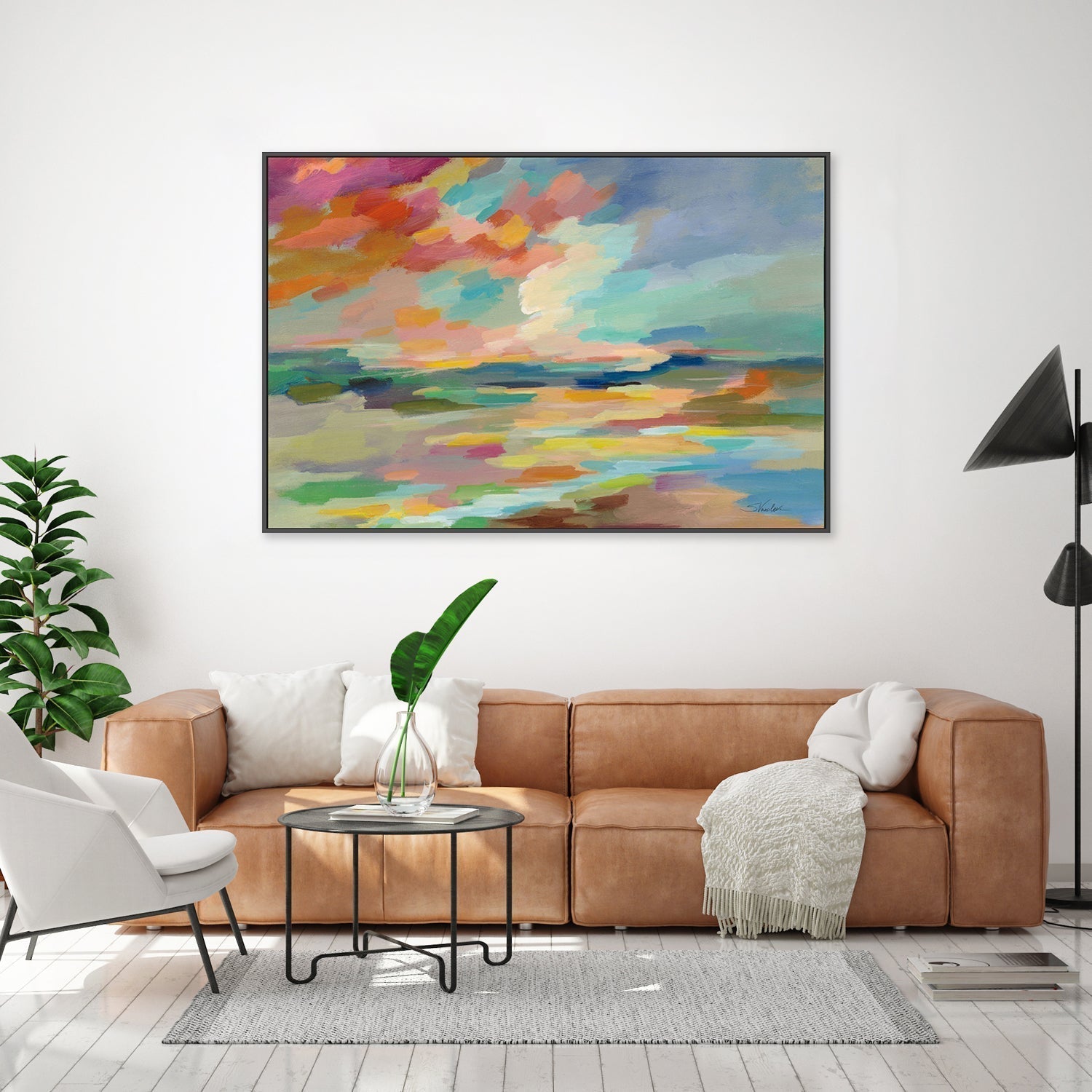 wall-art-print-canvas-poster-framed-Glorious Summer-by-Silvia Vassileva-Gioia Wall Art