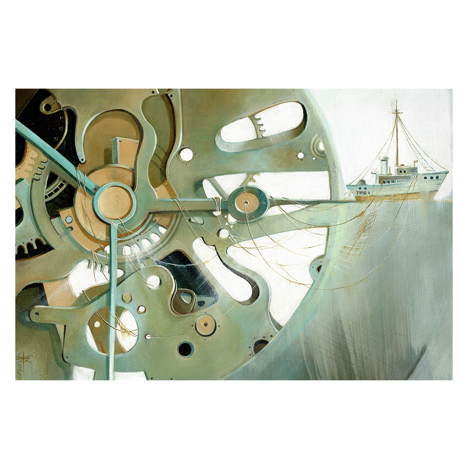 wall-art-print-canvas-poster-framed-Going Clockwise , By Olena Kosenko-1