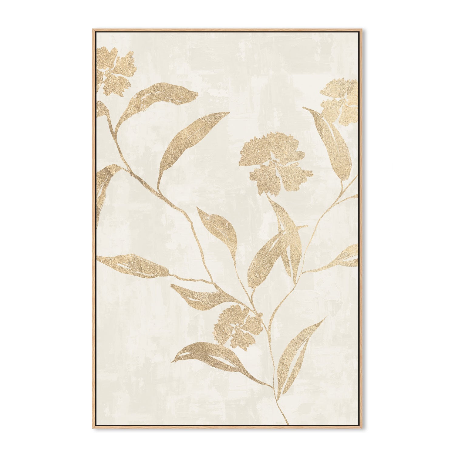 wall-art-print-canvas-poster-framed-Gold Branch, Style B , By Nina Blue-4