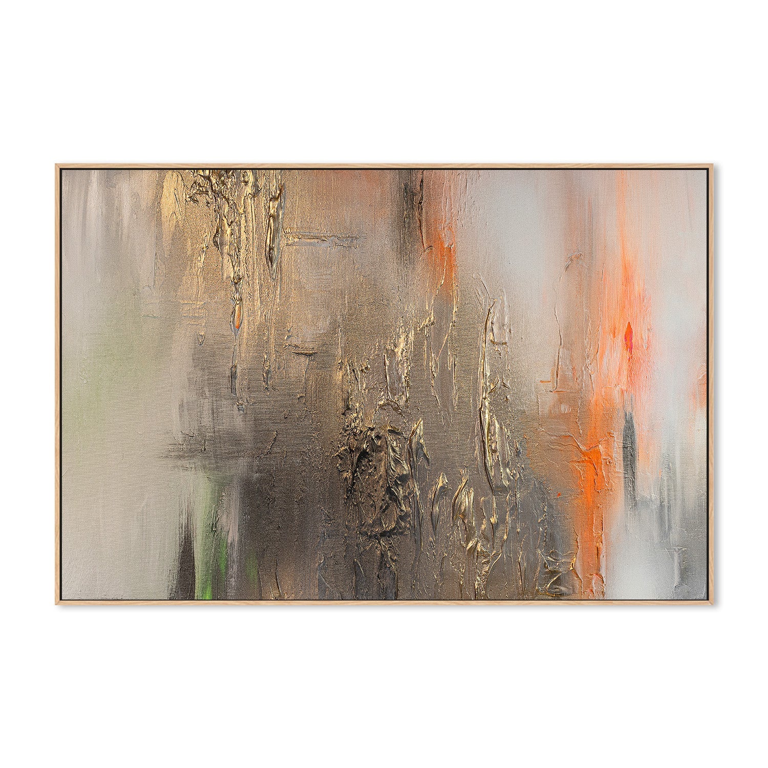 wall-art-print-canvas-poster-framed-Gold Descent-4