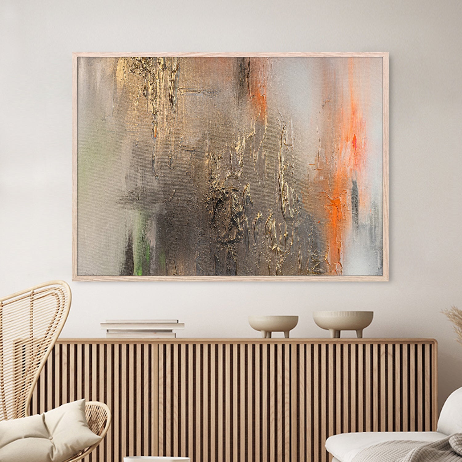 wall-art-print-canvas-poster-framed-Gold Descent-7