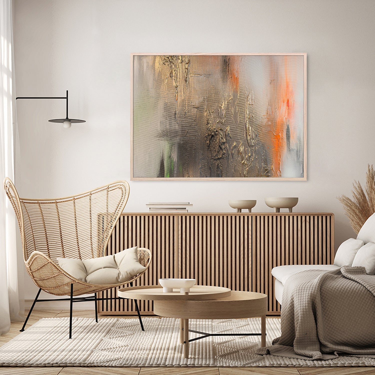 wall-art-print-canvas-poster-framed-Gold Descent-8