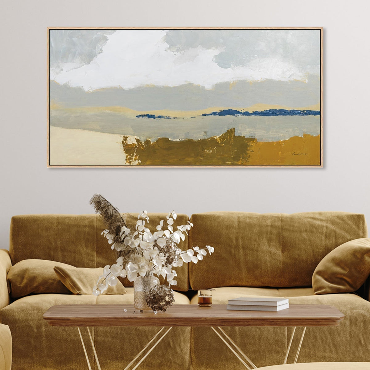 wall-art-print-canvas-poster-framed-Gold Sands-by-Pamela Munger-Gioia Wall Art