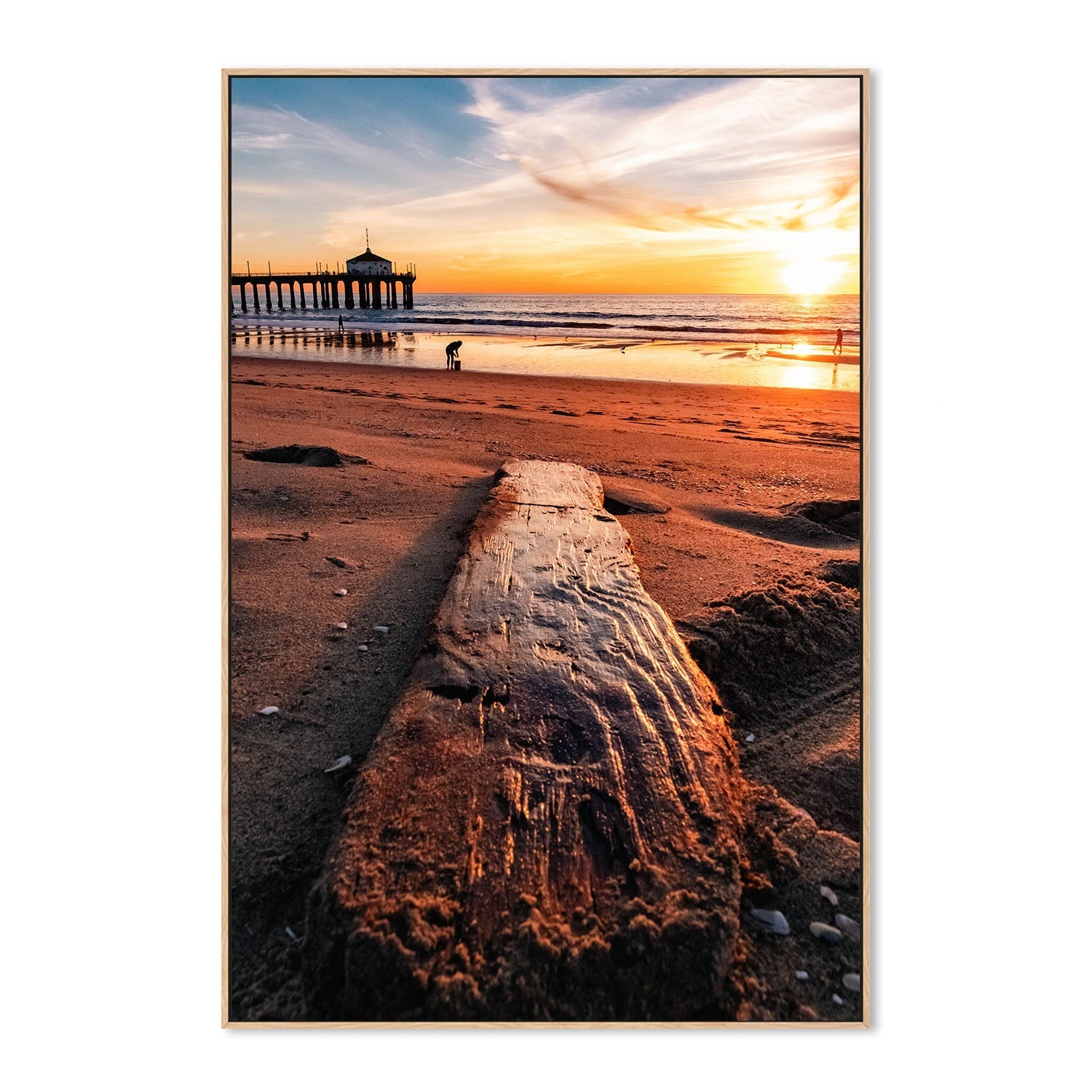wall-art-print-canvas-poster-framed-Golden Beach , By Richard Podgurski-4