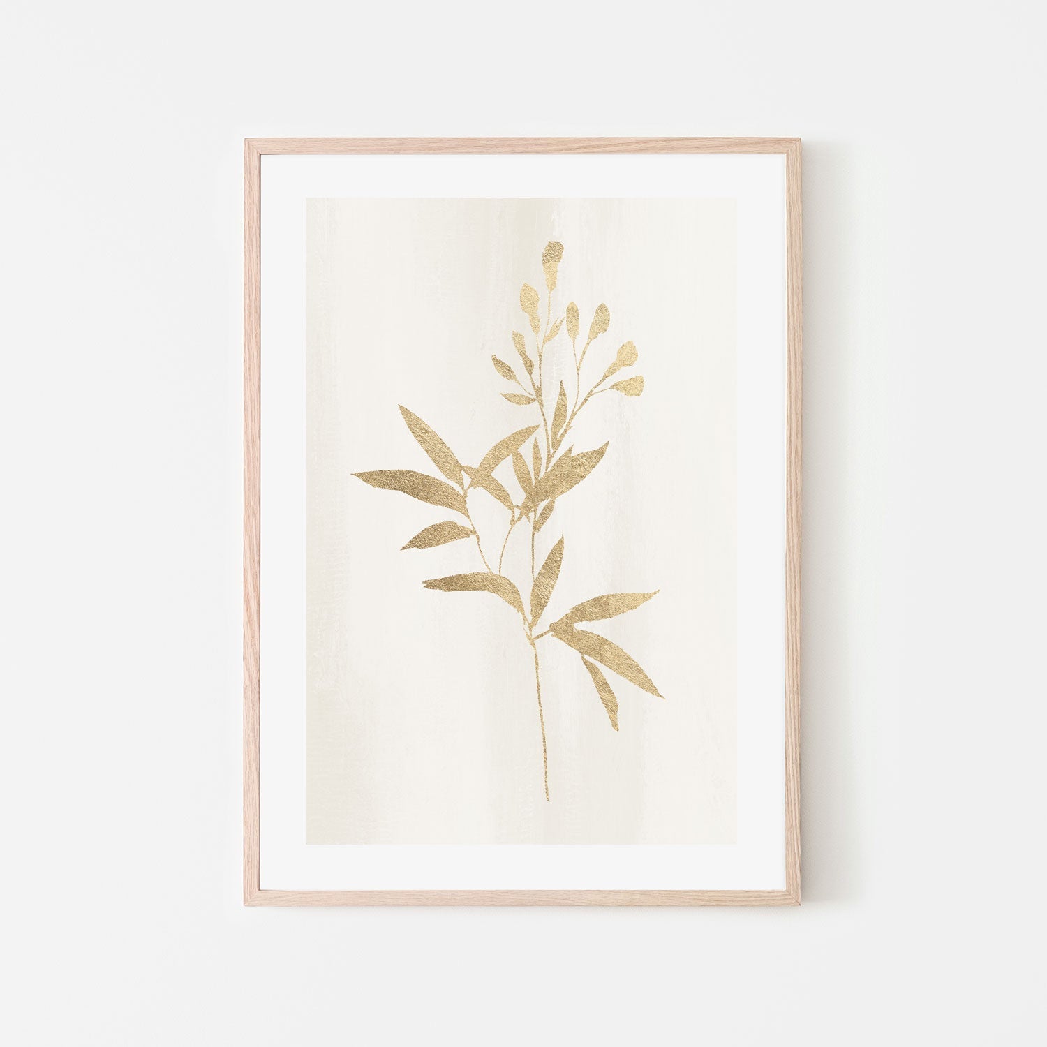 wall-art-print-canvas-poster-framed-Golden Botanical, Style D , By Nina Blue-6