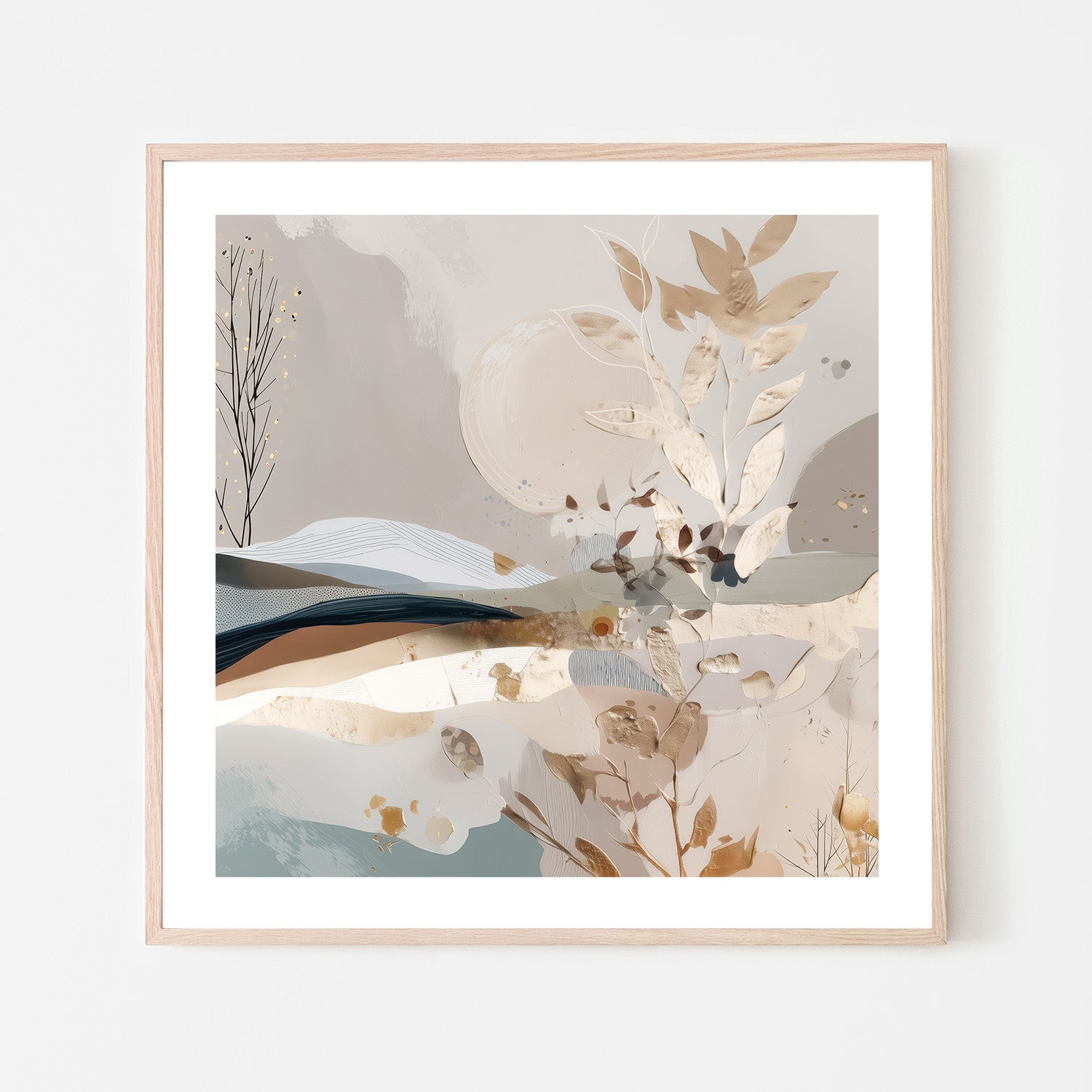 wall-art-print-canvas-poster-framed-Golden Folds-6