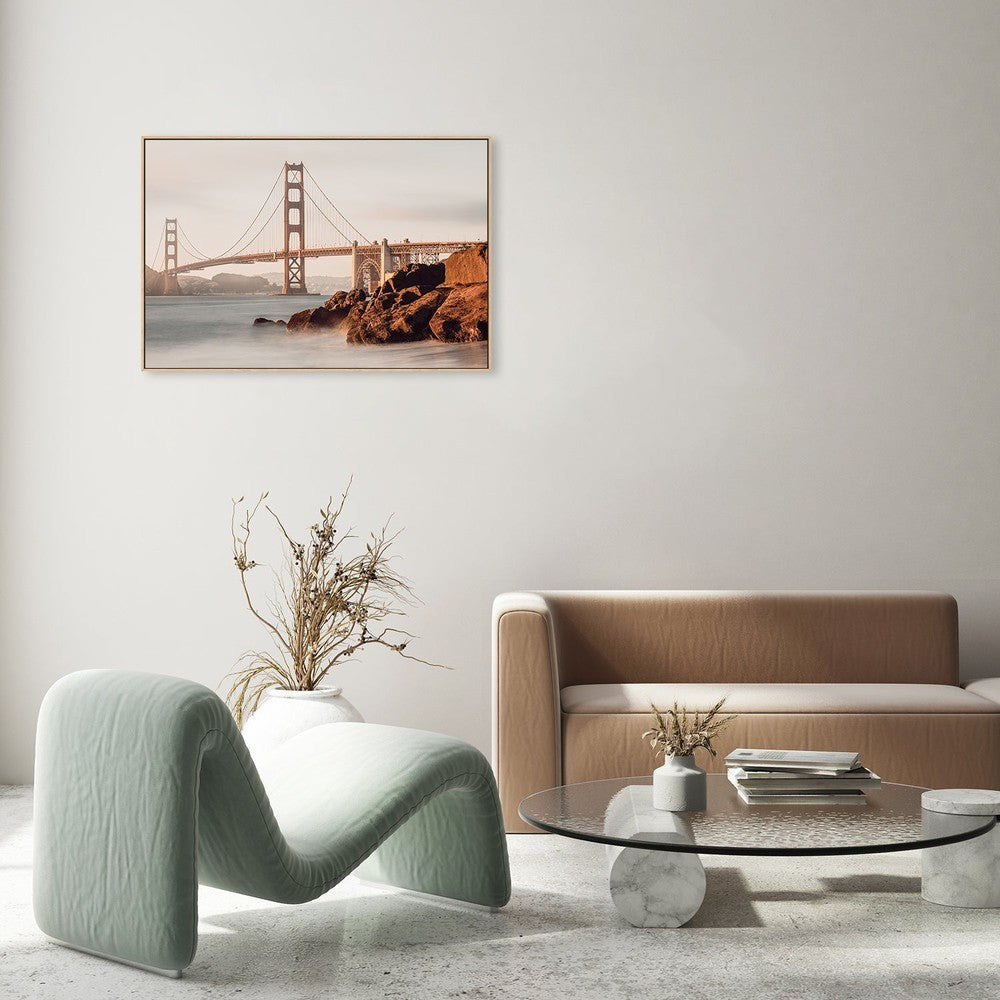 wall-art-print-canvas-poster-framed-Golden Gate Bridge, By Ron Langager-by-Plus X Studio-Gioia Wall Art