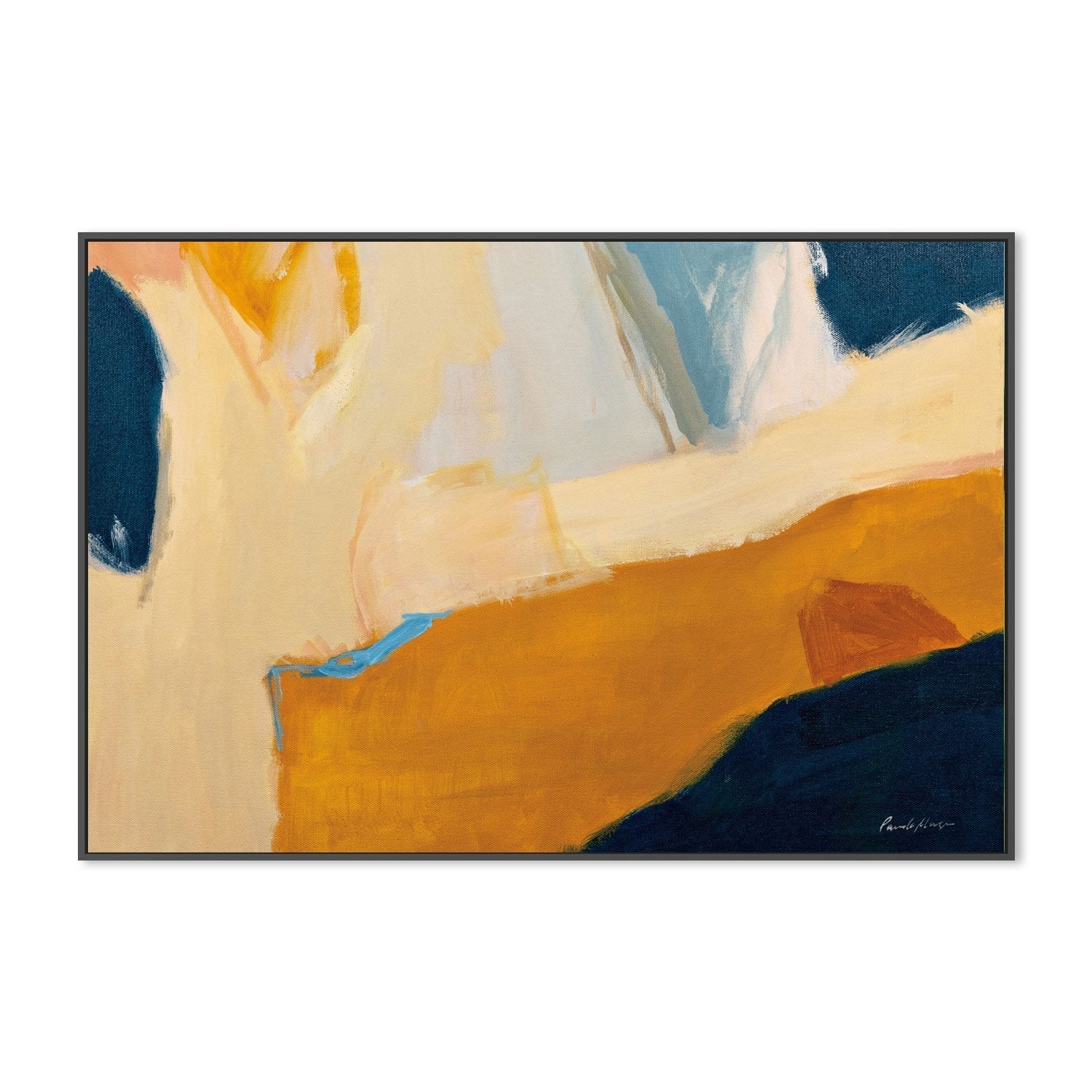 wall-art-print-canvas-poster-framed-Golden Gate Marigold-by-Pamela Munger-Gioia Wall Art