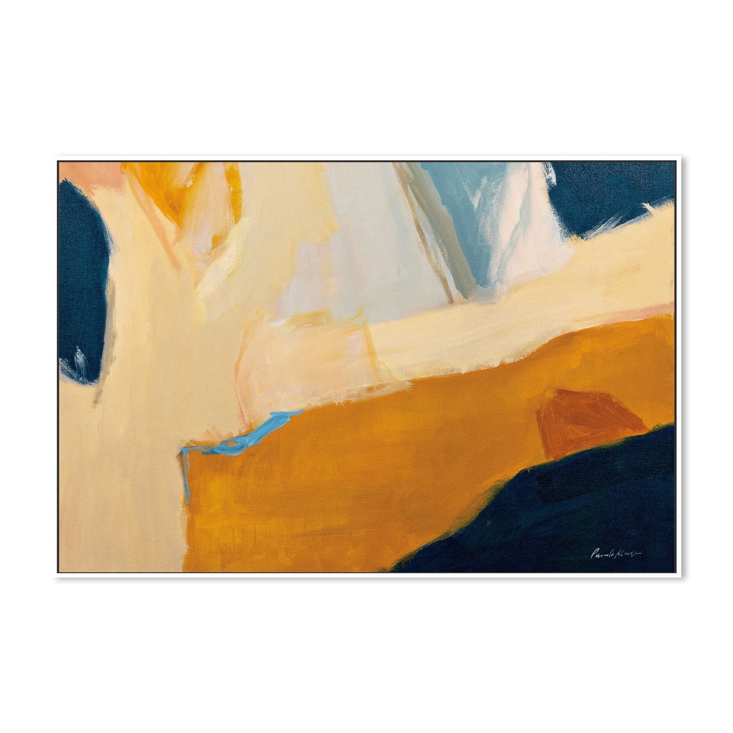 wall-art-print-canvas-poster-framed-Golden Gate Marigold-by-Pamela Munger-Gioia Wall Art