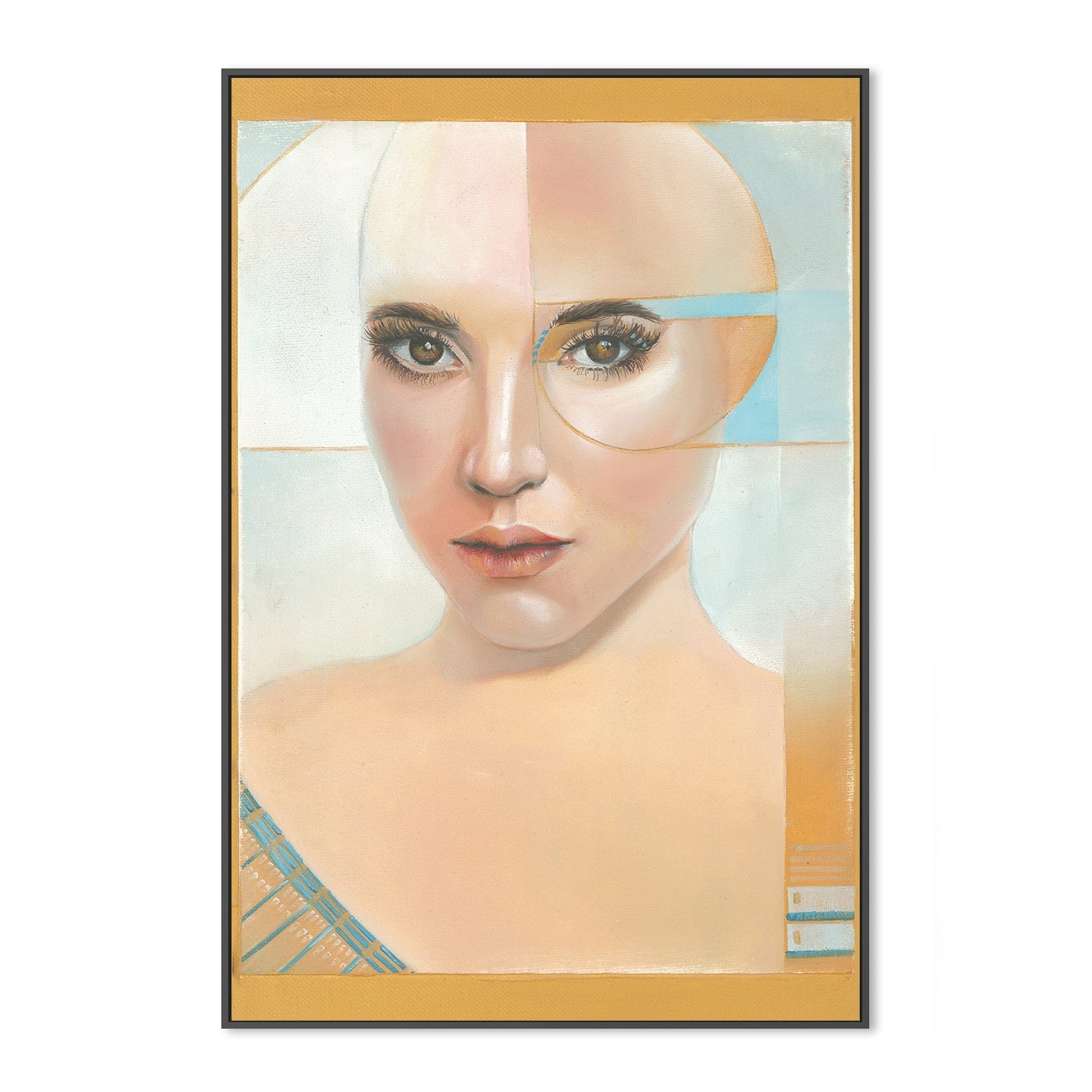 wall-art-print-canvas-poster-framed-Golden Girl , By Olena Kosenko-3