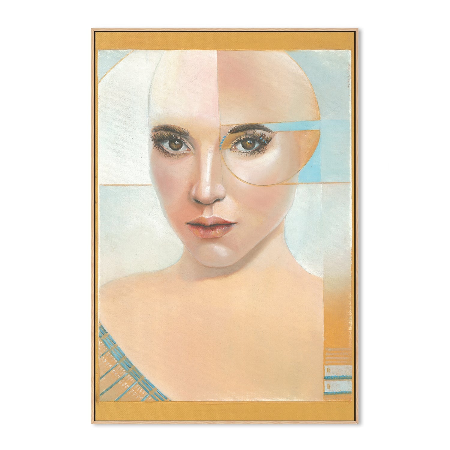 wall-art-print-canvas-poster-framed-Golden Girl , By Olena Kosenko-4