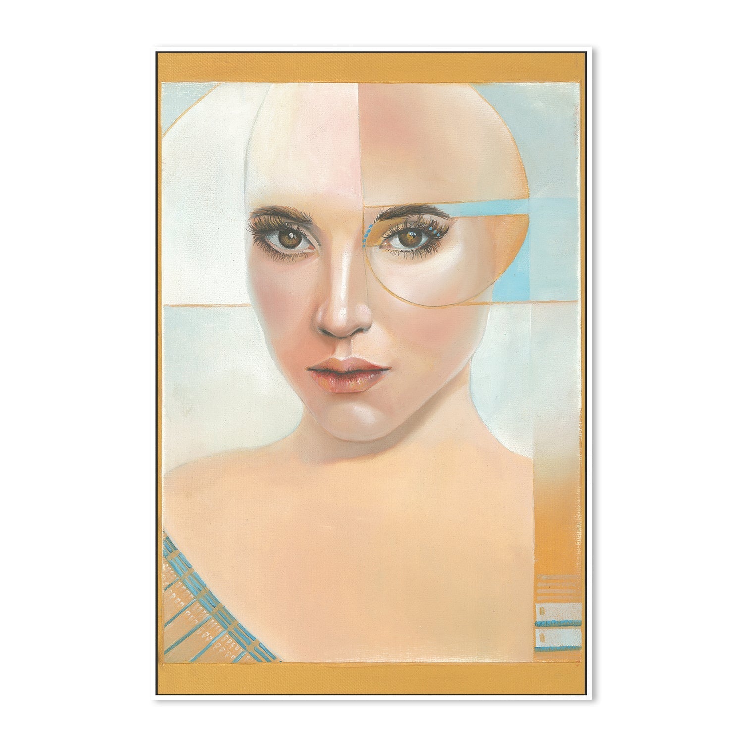 wall-art-print-canvas-poster-framed-Golden Girl , By Olena Kosenko-5