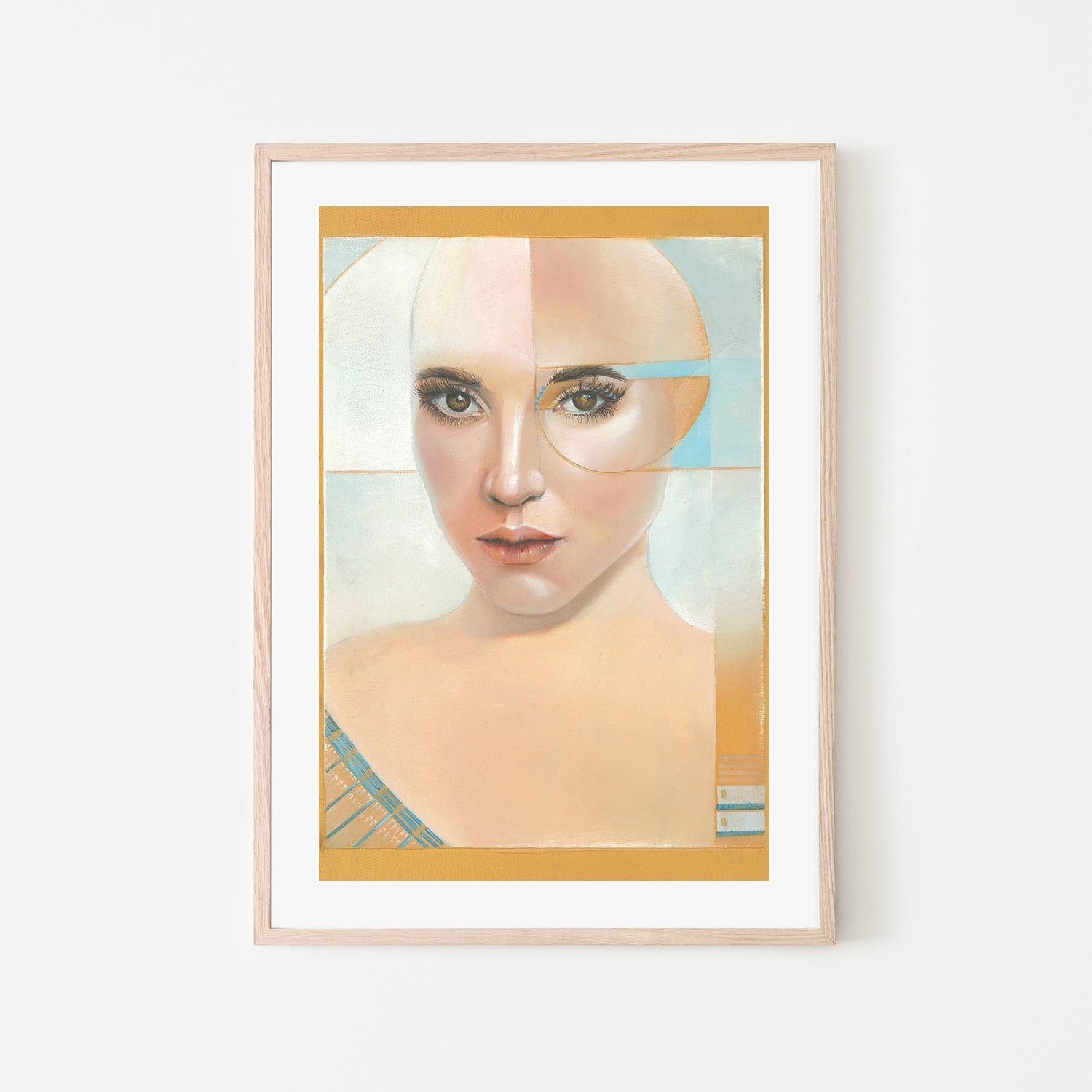 wall-art-print-canvas-poster-framed-Golden Girl , By Olena Kosenko-6